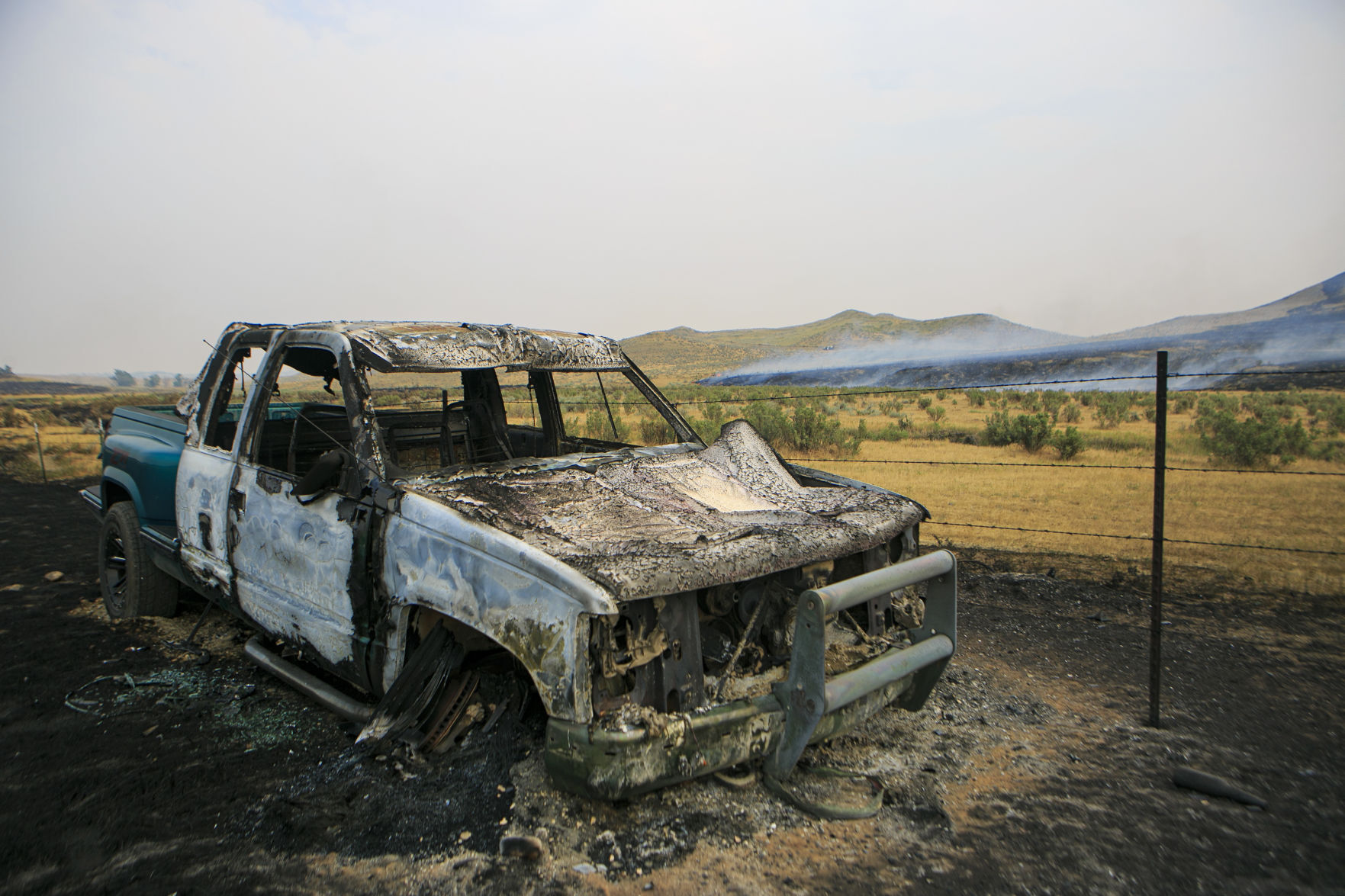 Poverty Flats fire